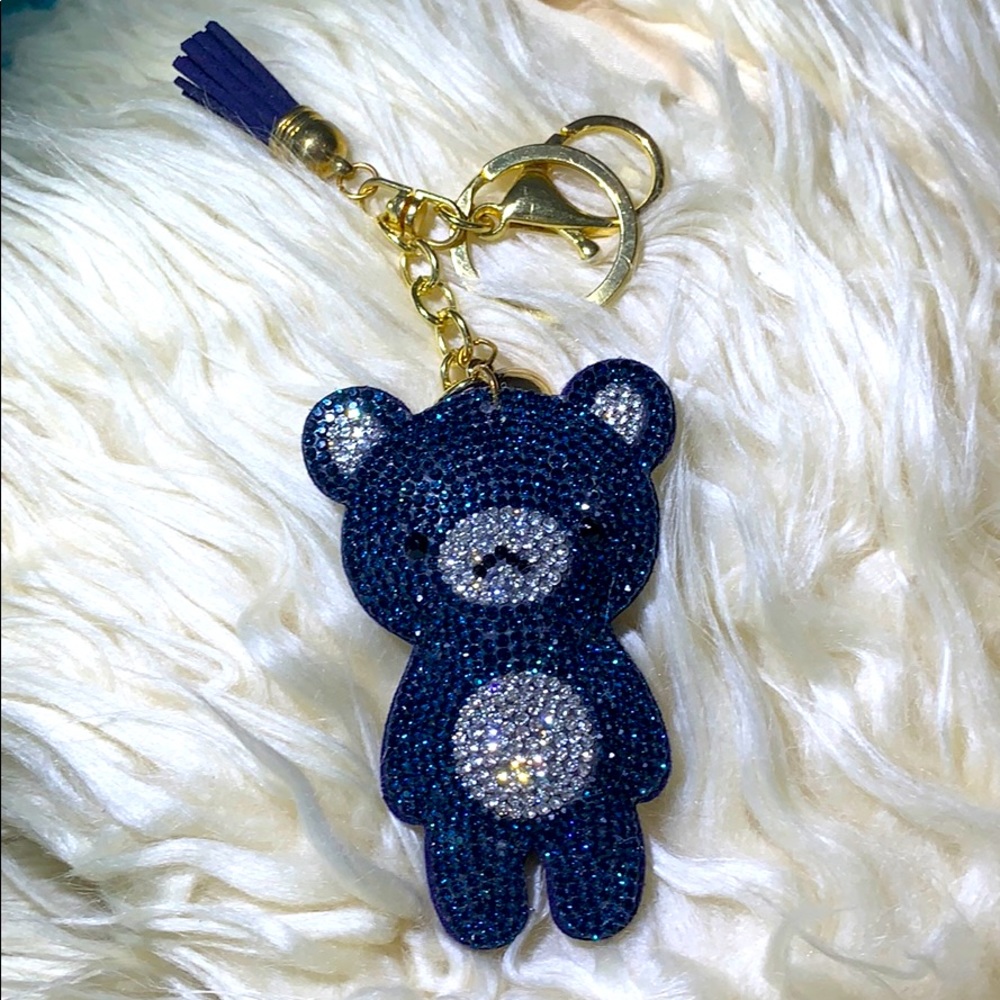 Jeweled Bear Key Chain